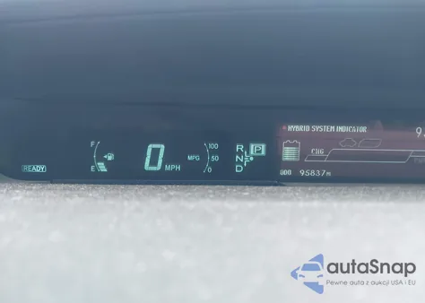 2013 Toyota Prius Three Se из США, поврежденный, VIN JTDKN3DUXD5579175